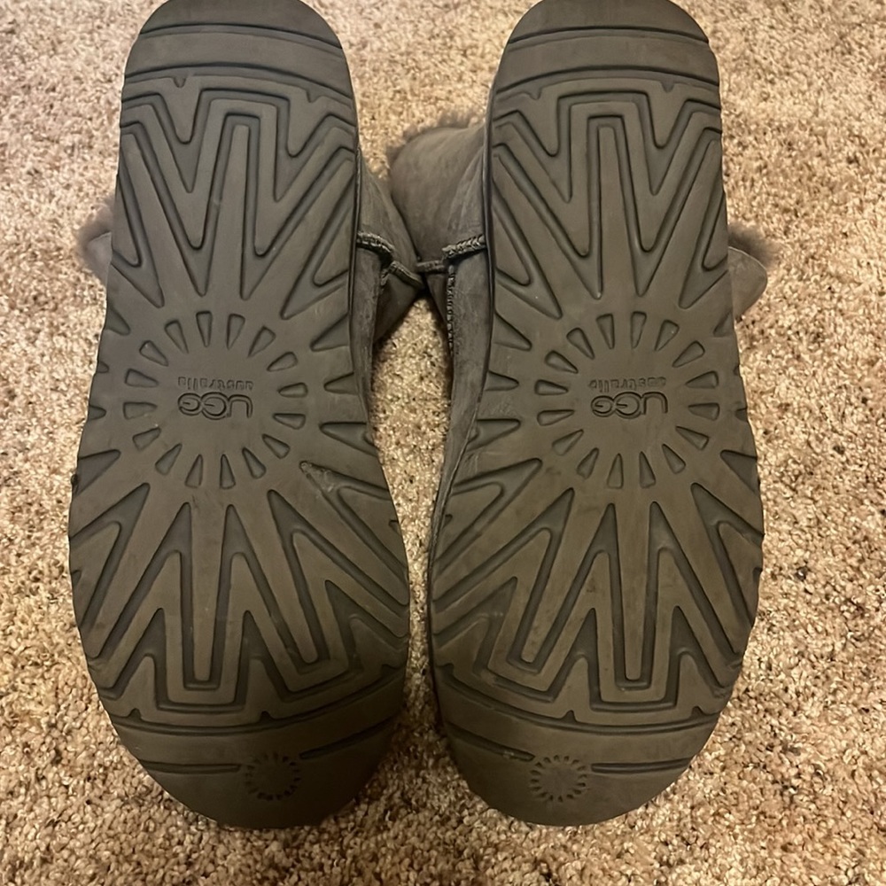 Ugg Australia Bailey Button Gray Boots - image 6
